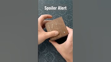 Can you open this unique puzzle box?! #puzzle #puzzles #puzzlebox #brainteaser #shorts