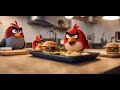 I asked ai to make a angry birds resturant commercial
