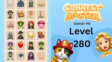 Connect Master level 280 hard level Walkthrough Solution 