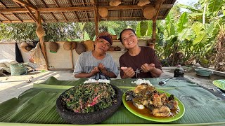 BOBOR KLAPA BAKAR DAUN LEMBAYUNG, IKAN BUMBU KUNING