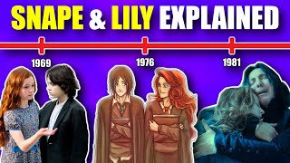 The Entire Timeline of Severus Snape & Lily Potter