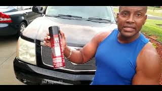 How to Repair Sagging Roof Lining  3M Super 77 Adhesive to DIY repair Cadillac Escalade Headliner