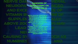 DANGERS OF OVERDOSING on Vitamin B6 (1) - Let us discuss in the comments! #healthspan #longevity