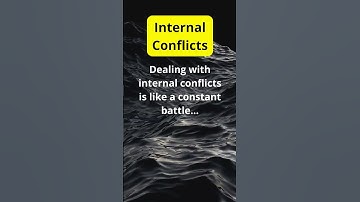 "Internal Conflicts" #shors