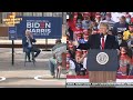 Donald Trump Rallies Vs Joe Biden Rallies.