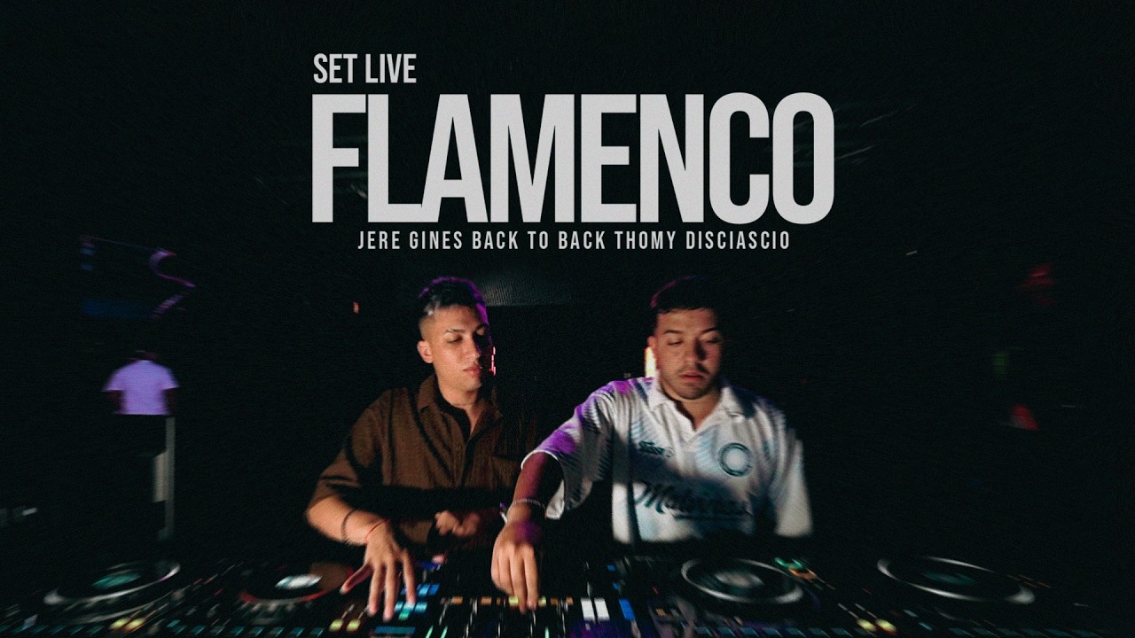 JERE GINES - Live @ FLAMENCO B2B Thomy Disciascio [LATIN TECH]