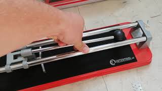 Плиткорез ручной, механический за 20$ intertool HT0349  Краткий обзор. плиткорез бюджетный.