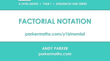 Binomial Expansions » 3.1 Factorial Notation » Key Facts (A-Level Maths)