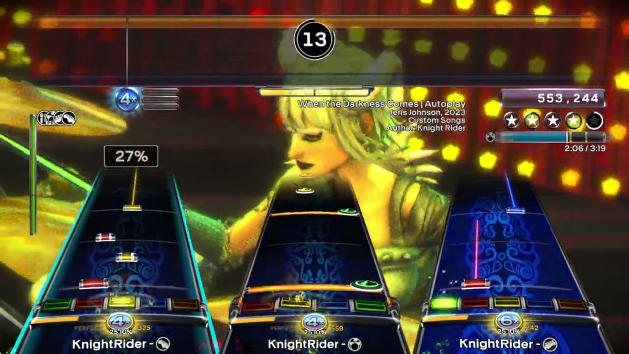 Rock Band 3 -  Jeris Johnson - When the Darkness Comes - Preview