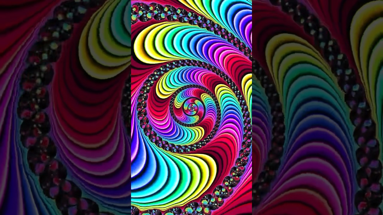 #shorts #trippy #psytrance Cosmic Dreamscape: A Surreal Exploration of Colors