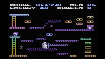 Atari 8-Bit Game Play, Mr. Robot and his Robot Factory