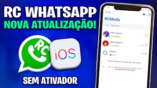 SAIU!🎉RC WHATSAPP iOS ATUALIZADO E FUNCIONANDO PARA NÚMERO BANIDO