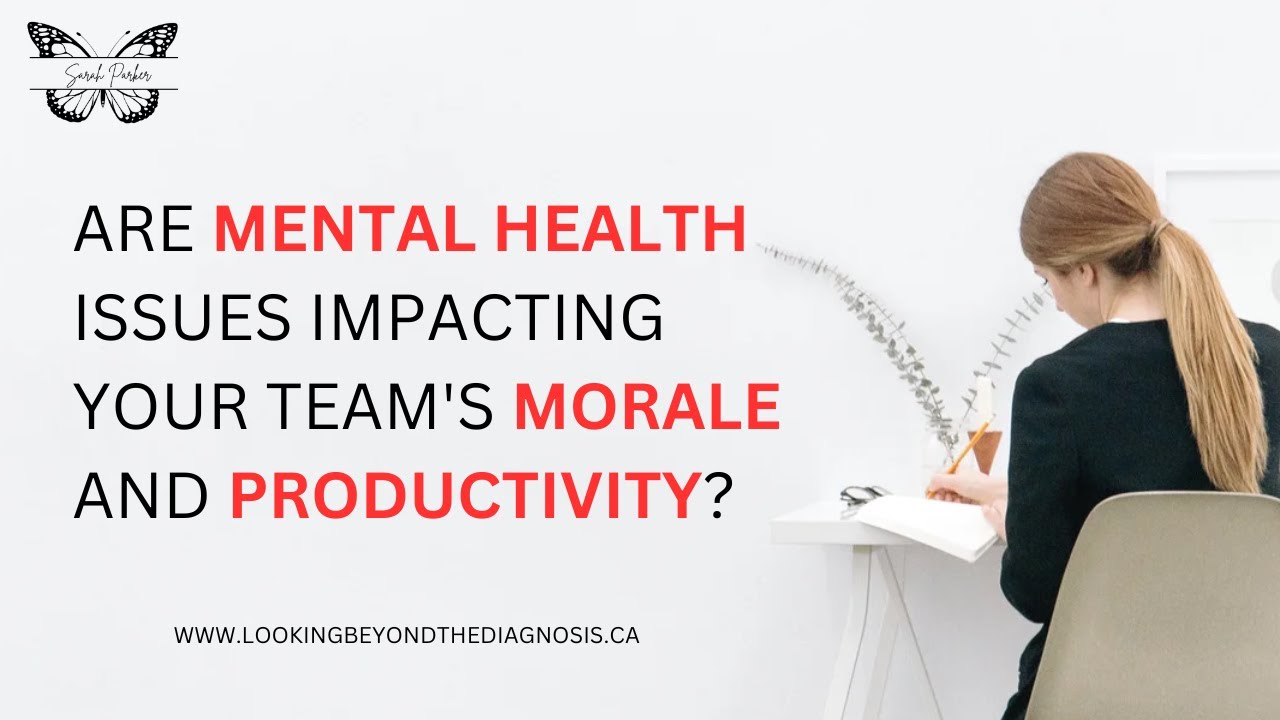 Are mental health issues impacting your team's morale and productivity?