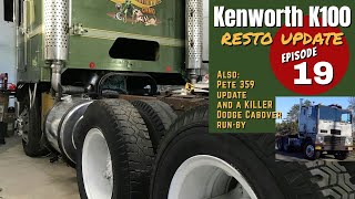 Kenworth K100 Cabover SEMI TRUCK Resto Episode 19  Dodge LNT1000