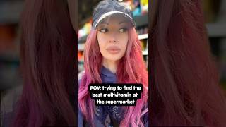How to find the best vitamin at the supermarket #vitamins #momlife #nutrition #fitover40