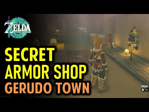 How to Visit the Gerudo Secret Club Shop in Tears of the Kingdom