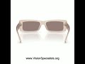 Jimmy Choo JC5040U 50257N Sunglasses Womens Opal Taupe Purple Brown Silver 54mm  Opal Taupe Purple B