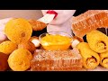 ASMR CHEESE BALLS, CORN DOGS, HONEYCOMB, CHEESE SAUCE eating sounds MUKBANG뿌링 치즈볼,핫도그,벌집꿀,치즈소스 먹방