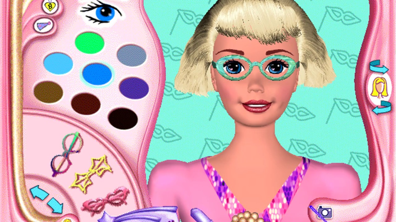 Barbie: Magic Hair Styler - (1997, PC) - YouTube