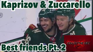 Kaprizov & Zuccarello Best friends Pt.2 @crashthenet0073