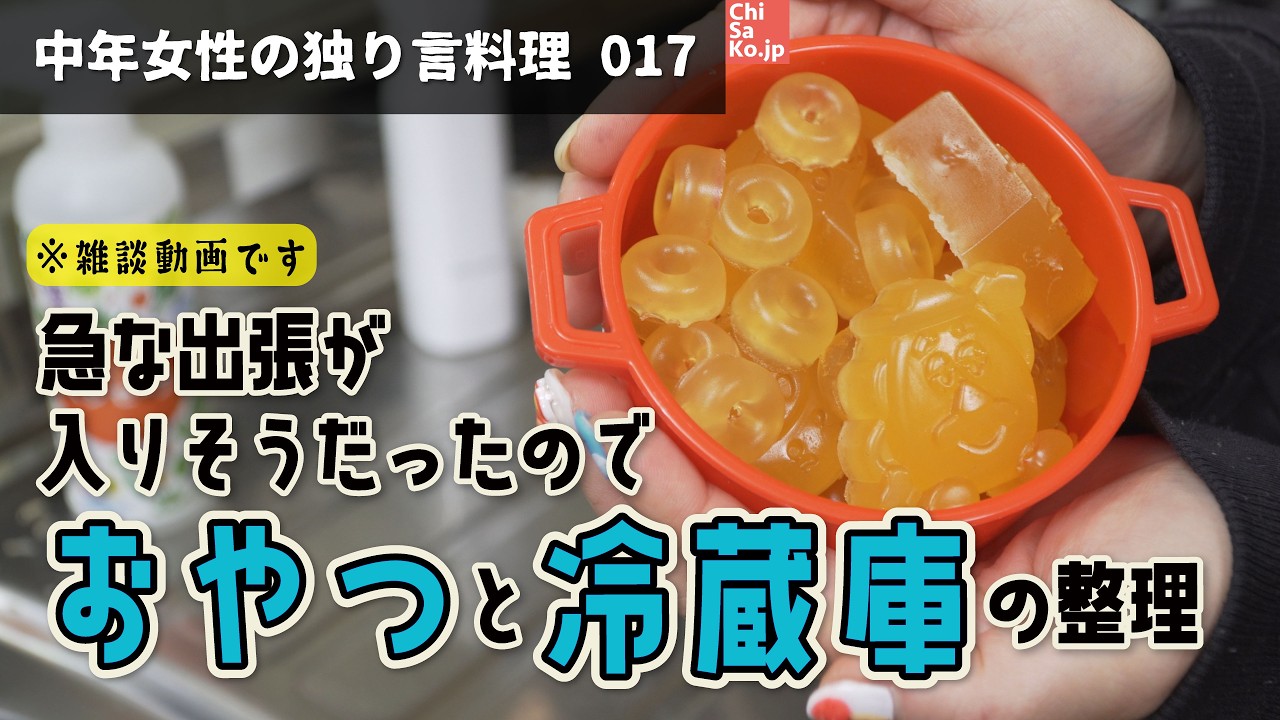 急な出張が入りそうだったので急いで冷蔵庫の中を整理したよ【お料理017】
