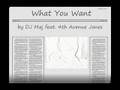 Miniature de la vidéo de la chanson What You Want (Feat. 4Th Avenue Jones)