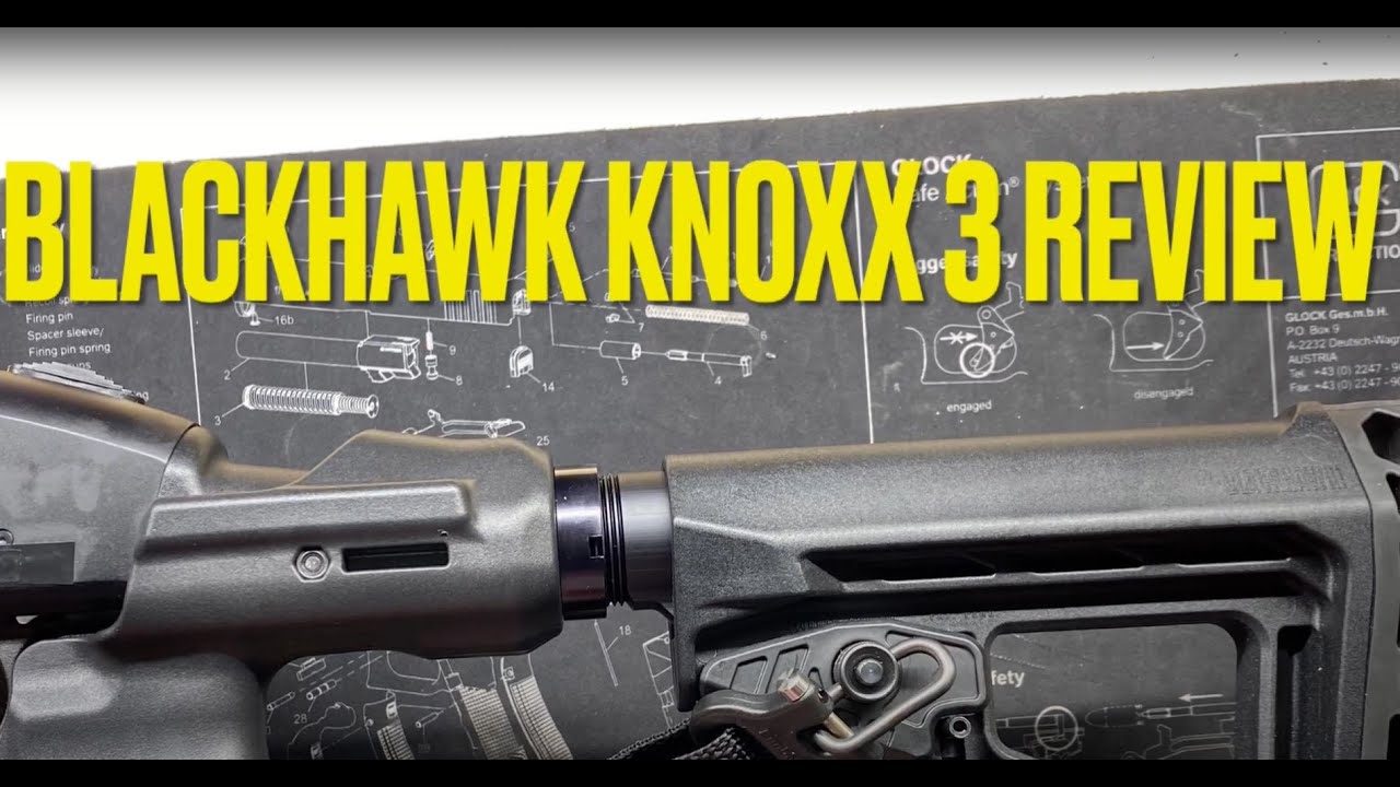 Blackhawk KNOXX Specops Gen III Stock - YouTube