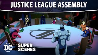 The Death of Superman - Justice League Assembly | Super Scenes | DC