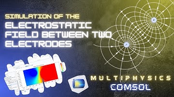 2D Electric Potential Simulation of Two Circles with Different Voltages in COMSOL