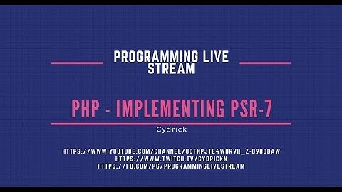 PHP - Implementing PSR-7