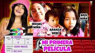 Grabé una Película con Michelle y Bris de Niñas 🎬 ¡ARANZA ERA UNA BEBÉ! | CONNY CINEASTA