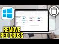 How To Remove Red Cross Mark From Folders & Icons in Windows 11, 10