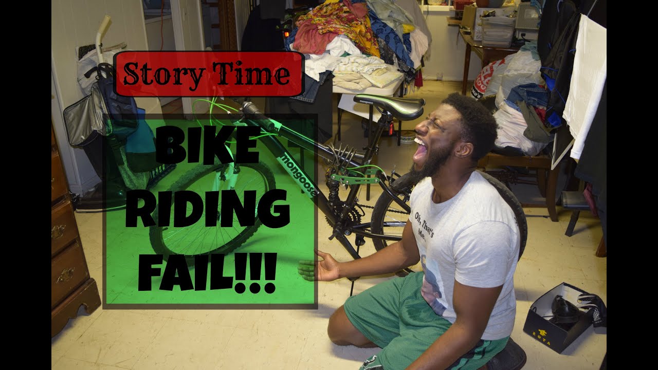 Story Time! Bike Riding Fail! - YouTube