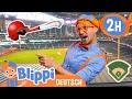 Blippi im Baseballstadion - Blippi | Moonbug Kids Deutsch