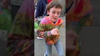 Dacian dancing to the drums @Fenway Park