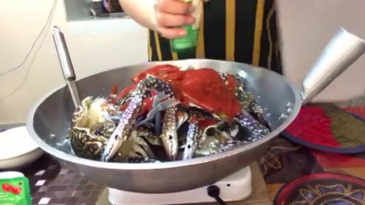 CHILI CRAB MY OWN VERSION RECIPE YouTube