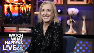 Martina Navratilova Dishes on Her Tennis Career | WWHL