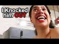 Entitled Karen Thinks She is Above the Law, Punches Bouncer