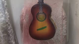 Small Steel String Guitar, part 9: Spraying a Sunburst Finish with Nitrocellulose Lacquer