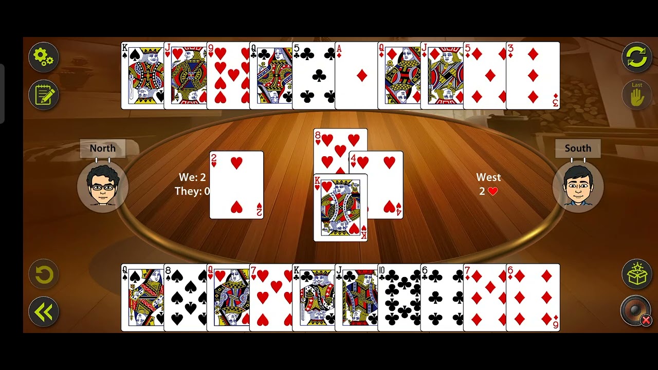 Game international bridge practice