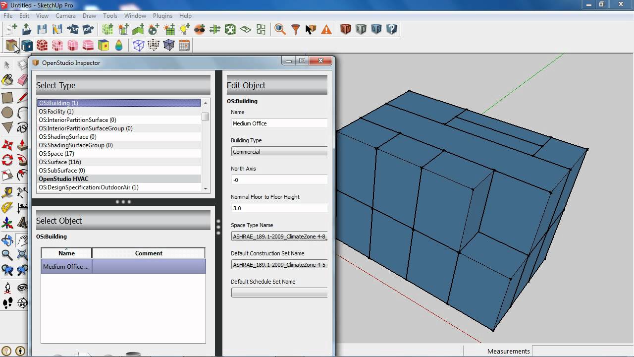 OpenStudio 0 9 New Features New SketchUp Plugin Features 