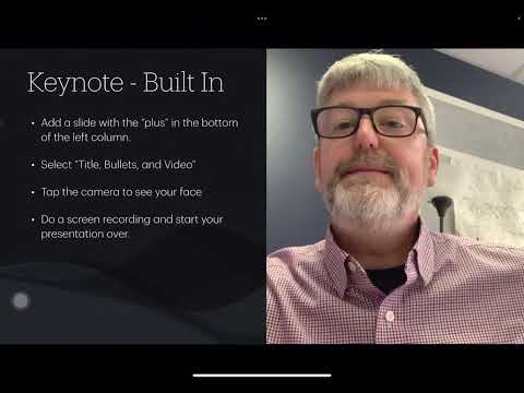 Keynote: Live Camera