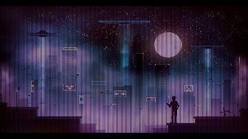 Retro Sci-Fi Scene in Unity