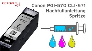 6 Kits canon PGI570BK XL-CLI571BK XL-571C XL-571M XL-571Y XL AVEC CHIP