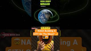🌕 NASA Is Building the First City on the Moon! #shortsfeed #trending #firstonthemoon #nasa #shorts