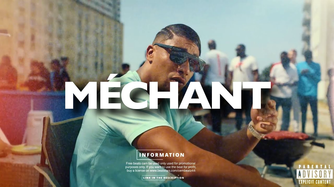 Maes x Lacrim x ZKR Type Beat  | "Méchant" | Piano Instru Rap Sombre Freestyle 2025