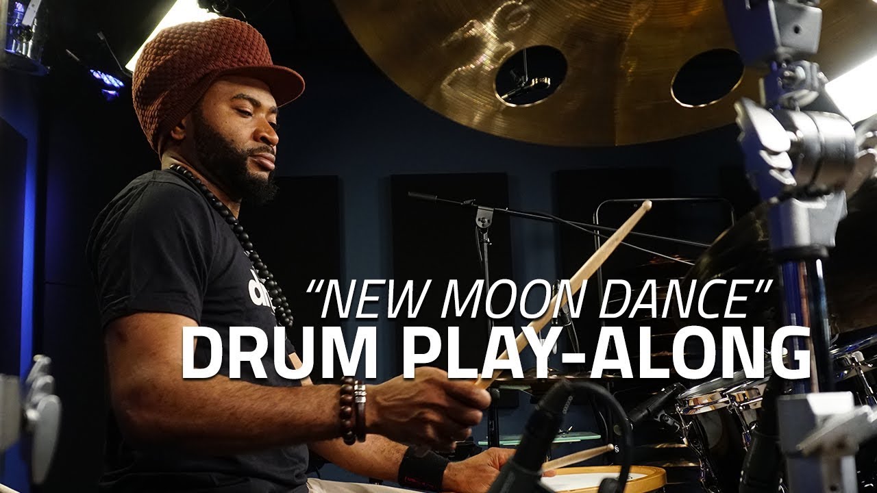 New Moon Dance Drum Play-Along - Drumeo - YouTube