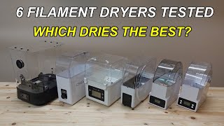 6 filament dryer test  which one dries better? eBox, eBox Lite, Sunlu, Sovol, Creality, Eibos