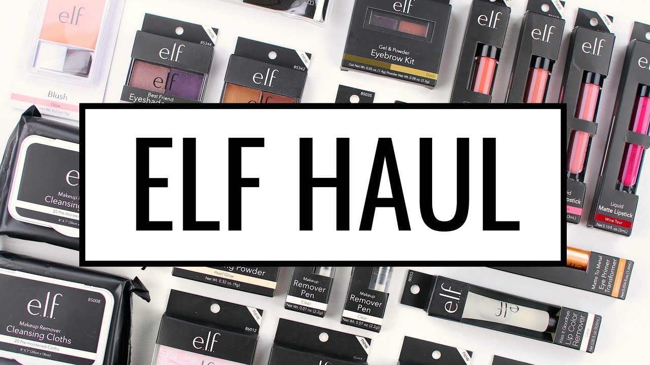 ELF HAUL FALL 2017 + NEW ELF PRODUCTS!
