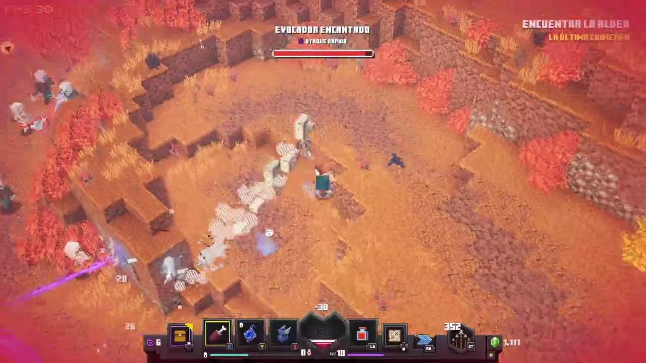 Jugando MC Dungeon de Chill